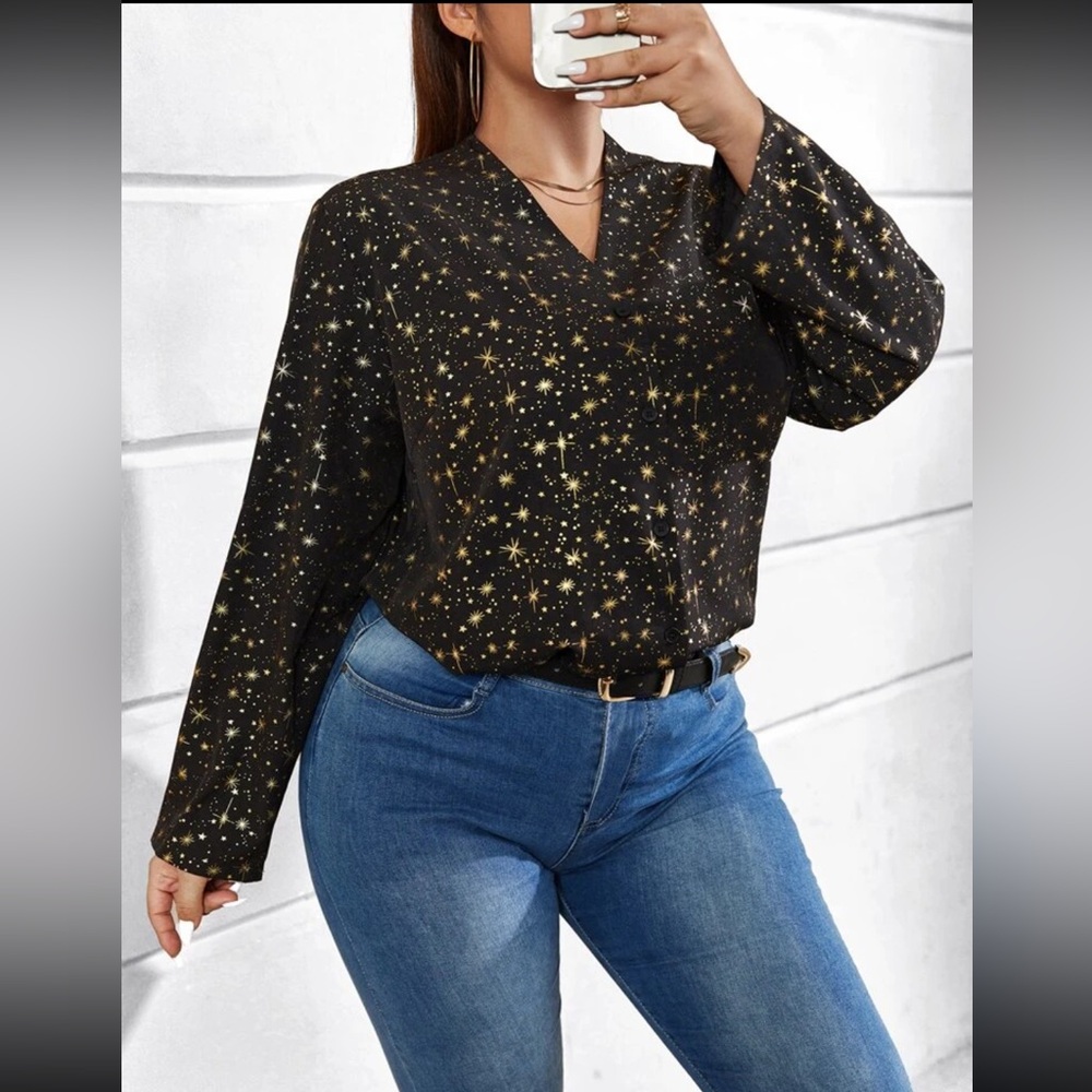 New plus size blouse